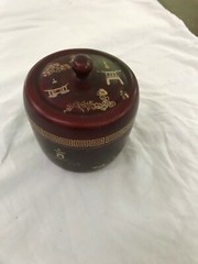 Occupied Japan Maruni Lackerware Divided Dresser Dish NEW LOWER PRICE!!!