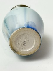 Campbell Pottery Vase 3.25″ Signed