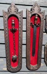 Lot 8 Vintage Homco Medieval Wall Plaques Spanish Conquistador MCM Decor USA