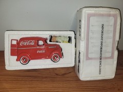 Red Cica Cola Delivery Truck Hamilton Collection Make Mine a Coke Limited Ed.