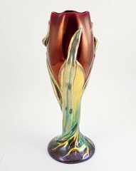 Zsolnay Eosin Art Nouveau Tulip