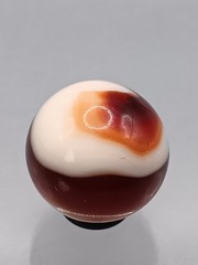 .70″ Akro Oxblood Corkscrew UV Reactive Marble- #CE141