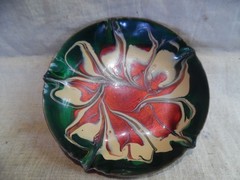 Small Trinket Dish Mid Century Enamel On Copper By Gouliermis Of Greece