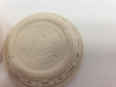 Longaberger Collector Club Miniature Pie Stand Pottery Pie Plates Faux Pies
