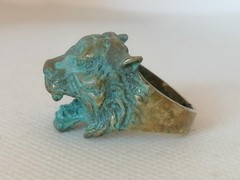 RARE EXTREMELY ANCIENT VIKING RING BRONZE ARTIFACT AUTHENTIC OLD AMAZING
