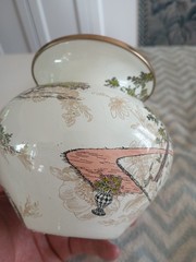 Retired Mackenzie Childs Aurora Enamel Medium Vase