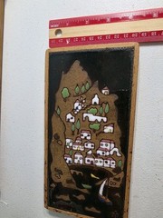 MCM Greece Greek Village Art Wall Décor Tile Terracotta By Angelo Tsakirakis