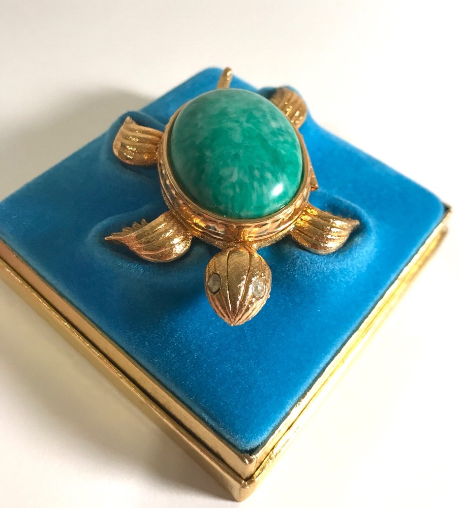 Avon TORTOISE for Perfume Glacé, Charming Miniature, 1971 Pre-owned & Un-used.