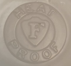 Vintage MCM Avon Sugar Bowl Club Federal Glass with Lid