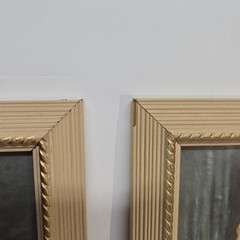 1940’s (2)Vtg Florence Kroger Ballerina Prints, Mid-Century Shabby Chic Signed