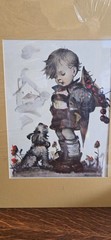 Hummel Wall Art Matted Unframed Print Ars Edition Art Is 10.5X7.5″ Matt 16X13″
