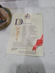 Lilliput Lane – Edzell’s Summer House – original box with a deed Never Displayed