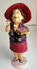 Foxy Ladies™ MABEL Bobblehead Figurine “IT’S MY BODY & I”LL EAT WHAT I WANT TO”