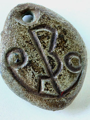 300 BC Ancient Carved Engraved Gemstone Pendant Medallion Wearable Amulet Unisex
