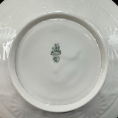 Belleek Christmas 9inch Plate Dish Fine Porcelain 1976 Dove of Peace Ireland VTG