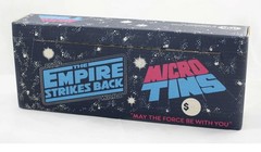Vintage Star Wars Empire Strikes Back Micro Tins 1980 W/ 72 Tins Store Display