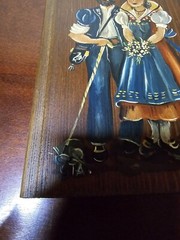 Vintage Wall Plaques From Switzerland, Set Of Three, Size: 3 1/2″w X 7 1/2″l…