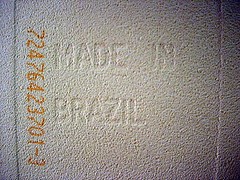 Victorian Floral Decorative Tile Made Brazil 6 x 6 Porcelain Tassel Roping NOS
