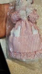 HANDMADE CERAMIC MOMMY RABBIT W 3 BABIES IN APRON 8” FIGURE UNBRAND NEW C355G