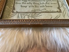 Antique Framed Mother Quote Wall Art
