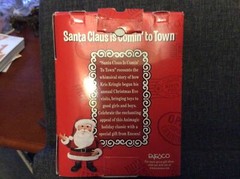 RANKIN-BASS SANTA CLAUS IS COMIN’ COMING TO TOWN SANTA CLAUS ORNAMENT, ENESCO