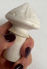 Parian Square Decanter – Four Vignettes, with Grapes