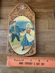 3 Vintage Norwegian Wood Wall Hangings – Bread boards 7” Made In Norway