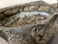 Beroude Box Copper Bronze Antique Art Nouveau Brass Sculpture French
