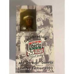 Oh Boy Oberto Art the owner bobble head hydroplane owner signed.
