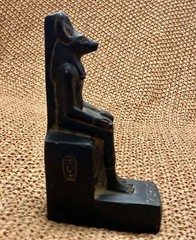 Amazing Commemorative Ancient Egyptian God Anubis Seated Statue With Glyphs SALE