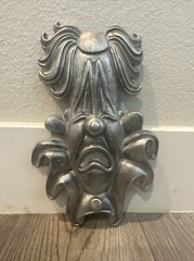 Vintage Sexton Metal Clown Head Wall Art Hanging Plaque Circus MCM