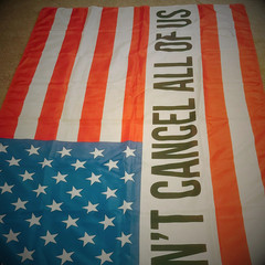 Tom MacDonald Signed Flag “Can’t Cancel All of Us” | Rare Autographed Limited