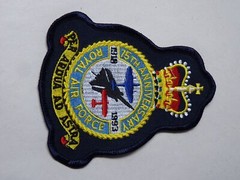 75th Anniversary of the RAF Royal Air Force Patch 1918-1993