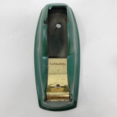 Vintage Permacel Cast Iron Tape Dispenser Green Industrial Heavy Duty MCM Desk
