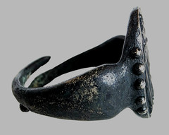 300 BC Ancient Greek Silver Ring Aphrodite goddess love, lust, beauty, pleasure