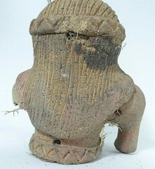 PRE COLUMBIAN POTTERY From a chibcha tomb – original, not manipulated
