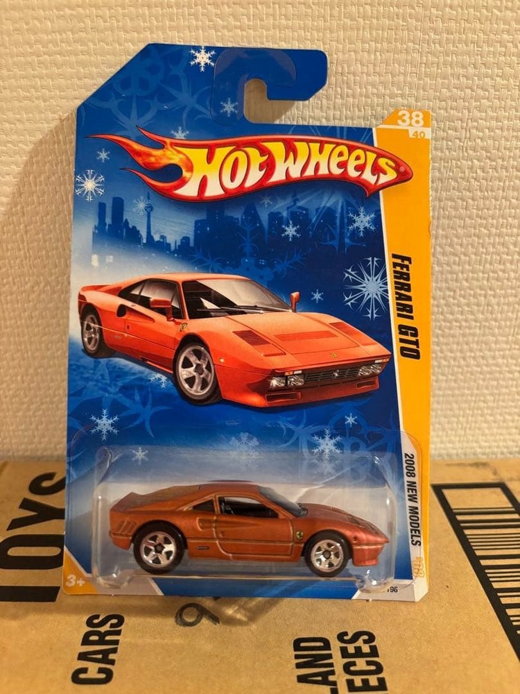 Hot Wheels Ferrari GTO 2008 Snow Limited Diecast Copper Color Rare