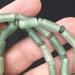 INCREDIBLE PRE-COLUMBIAN TAIRONA JADE NECKLACE SOUTH AMERICA 1413