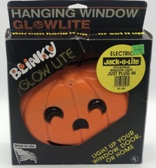 Window Ledge Electric Jack-O-Lite Glow Lite Blow Mold In Original Packaging 1995