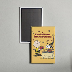 A Charlie Brown Thanksgiving Mini Movie Poster Fridge Locker Magnet