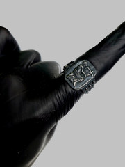 300 BC Ancient Greek Silver Ring God Orpheus bard legendary musician and prophet