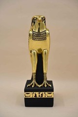 Hand Carved Horus God Statue Ancient Egyptian Stone Sculpture Stone Sculpture