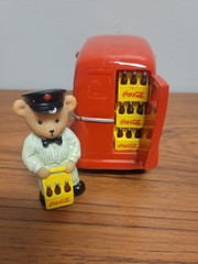 Red Cica Cola Delivery Truck Hamilton Collection Make Mine a Coke Limited Ed.
