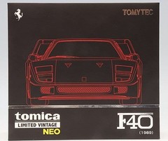 Tomica Limited Vintage Neo Ferrari F40 1989 Red Slots Model Car