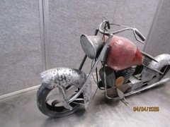 Motorcycle Metal Art 27″
