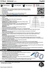 Universal CV Boot Kit Split Joint Gaiter Stretchable Replacement Car Auto Pa…