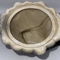 Fitz And Floyd Art Nouveau Tea Pot Iridescent Glaze