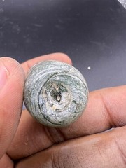 Genuine Ancient Roman Glass Bottle with Iridescent Patina Ca. 1st-2nd Century AD