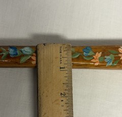 Vintage NORWAY ROSEMALING FOLK ART 22″ Stirring Paddle, Stick or Spoon
