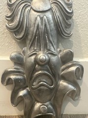 Vintage Sexton Metal Clown Head Wall Art Hanging Plaque Circus MCM